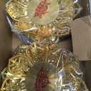 2 Pack Diwali Diya Vilakku for Pooja Ghee Lamp Tealight Candle Holder Indian Puja Oil Butterlamp Lotus Diya for Diwali Pooja Buddhist Altar Supplies for Temples Deepawali Decoration Gift