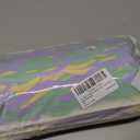 CCINEE 4 Packs Mardi Gras Fringe Table Skirt Party Decorations, 36ft Purple Green Gold Wavy Metallic Tinsel Foil Carnival Table Skirts For Mardi Gras Carnival Holiday Masquerade Party