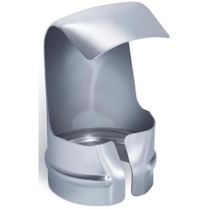 Steinel Reflector Nozzle - for Soldering and Bending Pipes or thawing Frozen Pipes, Nozzle Diameter of 1.30 inches, Formed from high-Grade und Polished Stainless Steel, 07051
