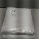 NICETOWN 100% Blackout Curtain Panels, Rod Pocket Window Curtains with Black Liner for Nursery, 84 inches Drop Cold and Full Light Blocking Draperies (White, 2 Pieces, 52 inches Wide Each Panel)