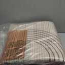 Large Machine Washable 5x7 Area Rug, Soft Modern Geometric Abstract Orange Rugs for Bedroom Living Room, Non-Shedding Faux Wool Indoor Throw Floor Carpet for Office Entryway Dining Room Decor, Orange 