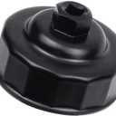 75.6mm 14Flutes Oil Filter Wrench for Mazda,Ford,Toyota,Mazda3,Mazda5,Mazda6,Ford Fusion,Mercury Milan. Oil Filter Cap Socket Removal Tool