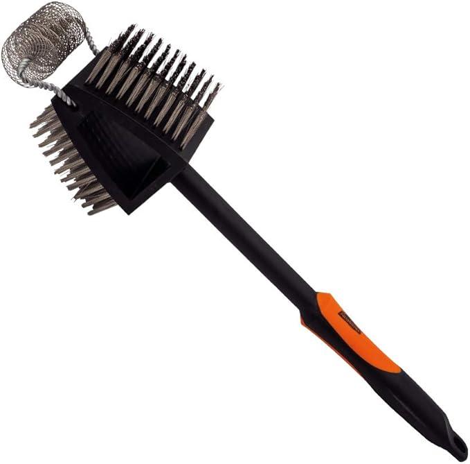 Oversized Triple Action  Grill Brush