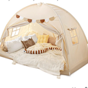 Sherilyn Full Size Bed Canopy Toddler Bed Tents for Kids Dream Tent on Bunk Bed Privacy Space Blackout Sleeping Playhouse Tents Indoor Portable Drafty House for Boys Girl Birthday Gift