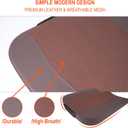 Lofty Aim Car Seat Cushion, Comfort Memory Foam Car Cushions for Driving - Sciatica & Lower Back Pain Relief, Driver Seat Pillow for Auto, Office Chair, Wheelchair - Brown