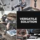 toolant 34 Piece SAE/Metric Nut Driver Set, Impact Driver Bit Set, Deep Nut Driver, Impact Socket Adapters, Wing Nut Driver, Tough Gift Case