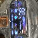 JIGOO T600 Bed Vacuum Cleaner with UV-C Light, 15Kpa Suction 700W Powerful Double Cup Handheld Vacuums, Mattress Vacuum Cleaner with Smart Dust Sensor, Ultrasonic & Heating Tech, HEPA Filter - Corded (Gray)