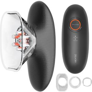 3-in-1 Body Sculpting Machine for Skin Appearance, Electric Body Massager for Legs Belly Stomach Arms, Home Use Body Sculptor Device with 3 Cups for Skin Firming (Black)