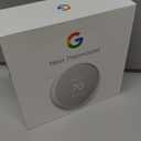 Google Nest Thermostat - Smart Thermostat for Home - Programmable Wifi Thermostat - Snow