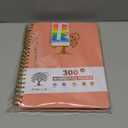 Large Spiral Notebook Journal for Women Men - 300 Numbered Lined Pages, College Ruled, A4 Hardcover Spiral Bound Notebook for School, Work, Note Taking, Writing, Leather Spiral Journal 8.5"x11"