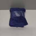 JININQ 2 Piece 100% Cotton Soft Hand Towels 13.4" x 29.5",Premium Face Towels Set for Bathroom,Gym,Home (Blue)