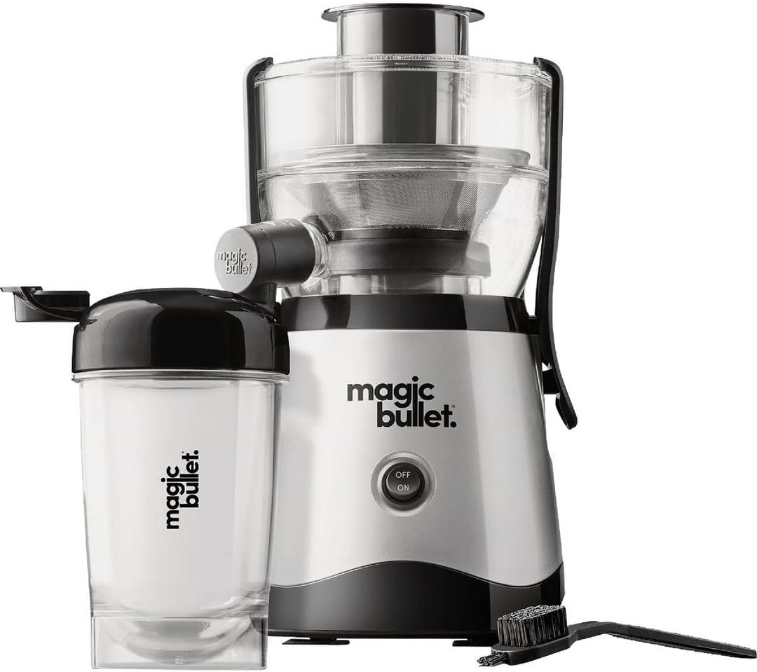 Magic Bullet Mini Juicer with Cup, Black and Silver