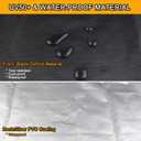 2 x Kayak Cockpit Cover Waterproof UV50+ Oxford Kayak Cockpit Cover with Carry Bag (Large)