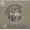 Grab Green, Stoneworks, Dryer Sheets, 80 Compostable Sheets (Birch Branch)