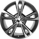 New 19 inch 19x8 inch Premium Aluminum Alloy Wheel Rim Fits for Ford Fusion Titanium 2017 2018 2019 2020, ALY10124U30N, Direct Fit Replacement OEM Wheel Rim