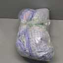 Laura Ashley Kids - Twin Quilt Set, Soft & Cozy Toddler Bedding Set with Matchin Sham, Whimsical Bedroom Decor, Ideal Girl Room Essentials (Parker Patchwork Purple, Twin)