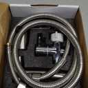 Handheld Toilet Bidet Sprayer for Toilet-Adjustable Water Pressure Control with Bidet Hose for Feminine Wash, Stainless Steel Brushed Nickel Cloth Diaper for Baby Wash (Stainless Steel, 1)