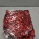 Red Tinsel Garland 50 Feet Christmas Party Decorations Xmas Tree Garland for Twist Hanging Ceiling Indoor Outdoor Christmas Tree