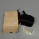 Clip in Bangs, 100% Real Human Hair Brown Black Fake Bangs Clip in Hair Extensions French Bangs Fringe with Temples Hairpieces for Women Curtain Bangs for Daily Wear