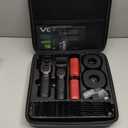 VGRPRO Professional Hair Clippers for Men, Professional Barber Clippers and Trimmer Set, Cordless Hair Clippers for Hair Cutting with Package Case, Powerful 9000 PRM Rechargable Electric (Black)