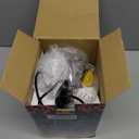 Candle Warmer Lamp with Timer 2H/4H/8H, Adjustable Height Dimmable Candle Lamp with 2 Bulbs, Wax Melt Warmer for Jar Candles, House Warming, Home Decor, Christmas Gifts for Women, Mom(Black)