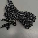 Black and White Rope 90in Long 2 Pack