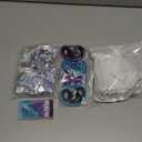 Blosssound 96 Pcs Ribbon Awareness Accessories Includes Bracelets Keychains Bookmarks Bags Ribbon Awareness Items for Charity Fundraiser Motivational Supplies (Suicide Prevention)