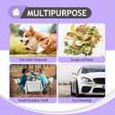 Small Trash Bags 3 Gallon 170 Count Strong Trash Bags Colorful Small Garbage Bags, Trash Can Liners for Bathroom Home Office Kitchen Bedroom, fit 5-10 Liter, 1,1.2,1.6,2,2.6,3 Gal,Multicolor