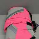 IECOii Large Dog Coat with Harness Built in - Rosered, Large - Waterproof Windproof Dog Winter Coat, Fleece Lined Zip Snow Jacket for Dogs Thermal Outdoor Snowsuit Cold Weather Jackets Bulldog (Large(Chest:24.4 in))