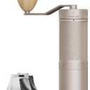 MAVO Manual Coffee Grinder, Phantox Pro Burr Coffee Grinder, Professional 45mm Stainless Steel Grinding Core, Capacity 30g, 120 Clicks Adjustment, Hand Coffee Grinder for Espresso, Pour Over