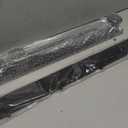 EXF Linear Shower Drain 34 Inch Matte Black with Reversible Flat & Tile Insert Cover, Stainless Steel Rectangle Bathroom Floor Drain with Hair Catcher, Adjustable Feet