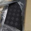 Cargo Mat & Backrest Mat Fit for 2022-2026 Infiniti QX60 - Leather Trunk Liner Back Seat Cover Protector - All Weather Protection PU Leather Cargo Liner and Backrest Mat QX60 Accessories