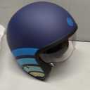 ORIGINE Open Face Motorcycle Helmet Scooter Helmet 3/4 Helmet with Visor DOT Approved, Large 