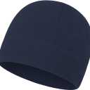 Warm Fleece Beanie Soft Skull Cap Lightweight Watch Caps Winter Hat for Men and Women (Blue)