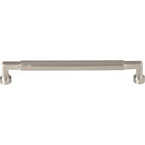 Top Knobs Cumberland Pull 7 9/16 Inch (c-c) Brushed Satin Nickel