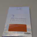 LuxClub Collection Pillowcases 2 Pack - Eco Friendly Wrinkle Free Cooling Pillow Cases with Satin Trim - Machine Washable Hotel Bedding Silky Soft - King/Autumn Orange