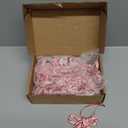 Hungdao 24 Pcs Bow Candy Cane Christmas Ornaments Pink and White Christmas Tree Decoration Stripe Candy Cane Hanging Ornament Polymer Clay Peppermint Pendant for for Xmas Tree Home Party Holiday Decor