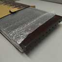 PiaoHao Challenge Coin Display, Military Coin Holder Display, Solid Wood 11 Rows Holds 80 Coins, Deep Grooved Anti-Slip Design, Collector Grade Desk Display for Veterans & Gifts (Walnut)