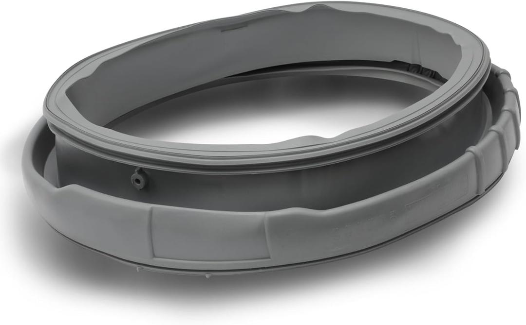 DC64-00802B Washer Door Boot Seal Gasket Diaphragm for Samsung Washing Machine WF210ANW/XAA WF218ANW/XAA WF220ANW/XAA WF331ANW/XAA WF328AAW/XAA Replaces DC64-00802A AP4342944/P4205725 PS4210920