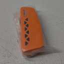 ROCKBROS Top Tube Bike Bag Waterproof Bike Frame Bag Lightweight Buckle Lock Design TPU Material Top Tube Bag Easy Install Cycling Top Tube Front Frame Pack 1L Capacity (Orange)