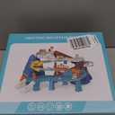 Dinosaur Race Track Playset for Boys Kids 3-5, Dinosaur Climbing Hills Car Track Play Set with 10 Mini Racer Cars, Kids Car Ramp Track Toys for 3 4 5 6 7 8 Year Old Boys Girls