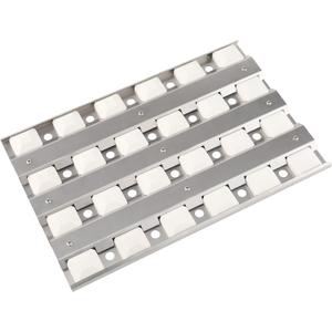 Grill Briquette Tray Replacement for Lynx 42in 54in Grill, Wide Briquette Tray Grill Heat Plates for Lynx L42 L42FR L42PSFR L42PSR L42R L54 L54PSFR, Grill Heat Shield 19 1/4'' x 12 1/2'' (1 Pack)