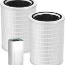 12010 Replacement Filter Compatible with Clorox 11010 & 11011 HEPA Air Purifier, Large Rooms up to 1,500 Sq Ft, 3-in-1 HEPA Filter, 2 PACK (Not for Clorox 11030&11031 Air Purifier)
