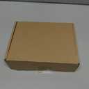 500Pcs Pre-Tied Round Hang Tags, 2" x 2" Blank Price Tags with String Attached, Display Label for Holiday Arts Crafts(Black)