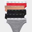 Hanes Originals Women's Hipster Underwear, Breathable Stretch Cotton, 6-Pack