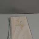 Lanpn Wedding Photo Album 4x6 300 Pocket Photos Slip in, Linen Cover Large Capacity Newlywed Marriage Album Hold 300 Horizontal Photos (Flower, Beige)