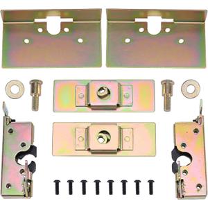 Bear Claw Door Latch Kit, Large Locking Bear Jaw Latch Set, Universal Standard Bear Claw Car Door Latch