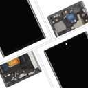 OLED for Samsung Galaxy Note 20 Ultra 5G Screen Replacement for Samsung Note 20 Ultra LCD Display N985U N986U Touch Digitizer Repair Parts with Frame (Black)