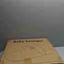 Todldler Baby Travel Bassinet Bed & Chair, Fold Out Sofa Couch Lounger with 2-1 Mosquito & Canopy, Foldable Portable Travel Cot with Foam Raised Safety Bumpers for Infant Toddlers 0-36 Months (Pink)