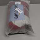 AOFITEE Fullbody Dog Coat Warm Fleece Dog Jacket, Windproof Dogs Winter Coat with Harness Built in, Reflective Turtleneck Dogs Snowsuit Puffer Jacket, Four Legged Pet Snow Suit, Christmas Red XL (Burgundy)